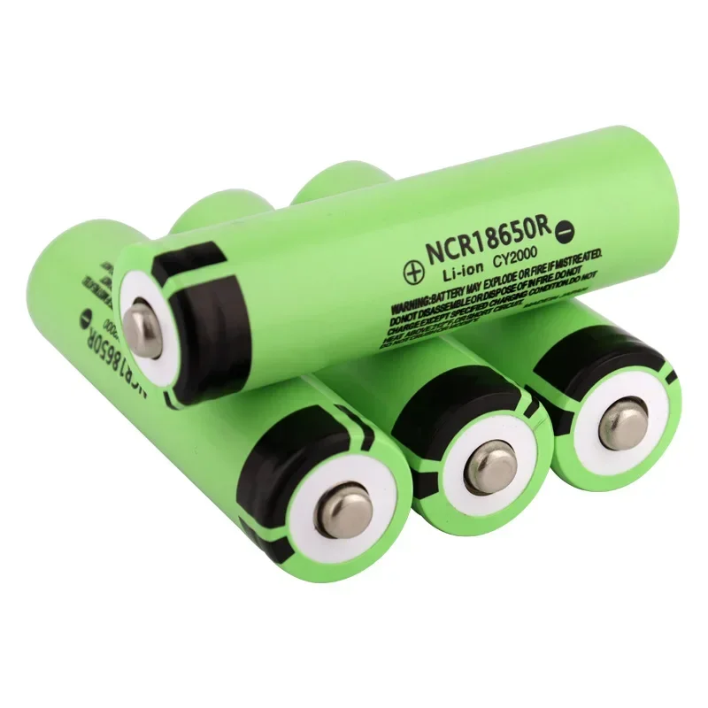 Original NCR18650R 3.7V 2000mAh 18650 Lithium Rechargeable Battery For Flashlight Headlamp