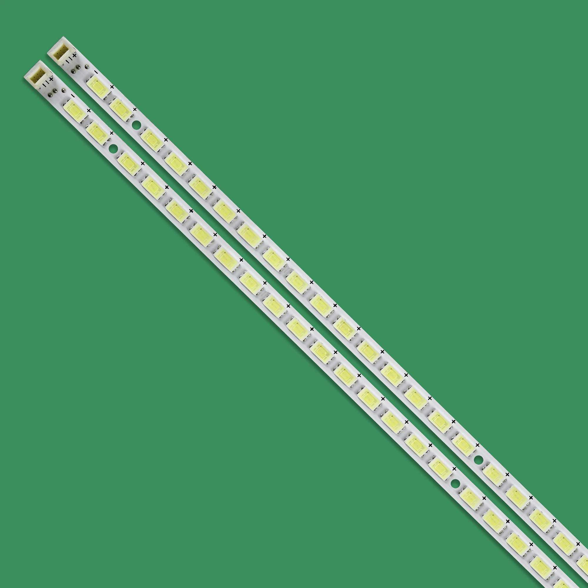 New 2 PCS 60 LED 478mm LED Strip for 37LV3550 37LV3500 37LV5500 37T07-02a 37T07-02 37T07006-Y4102 73.37T07.003-0-CS1 T370HW05