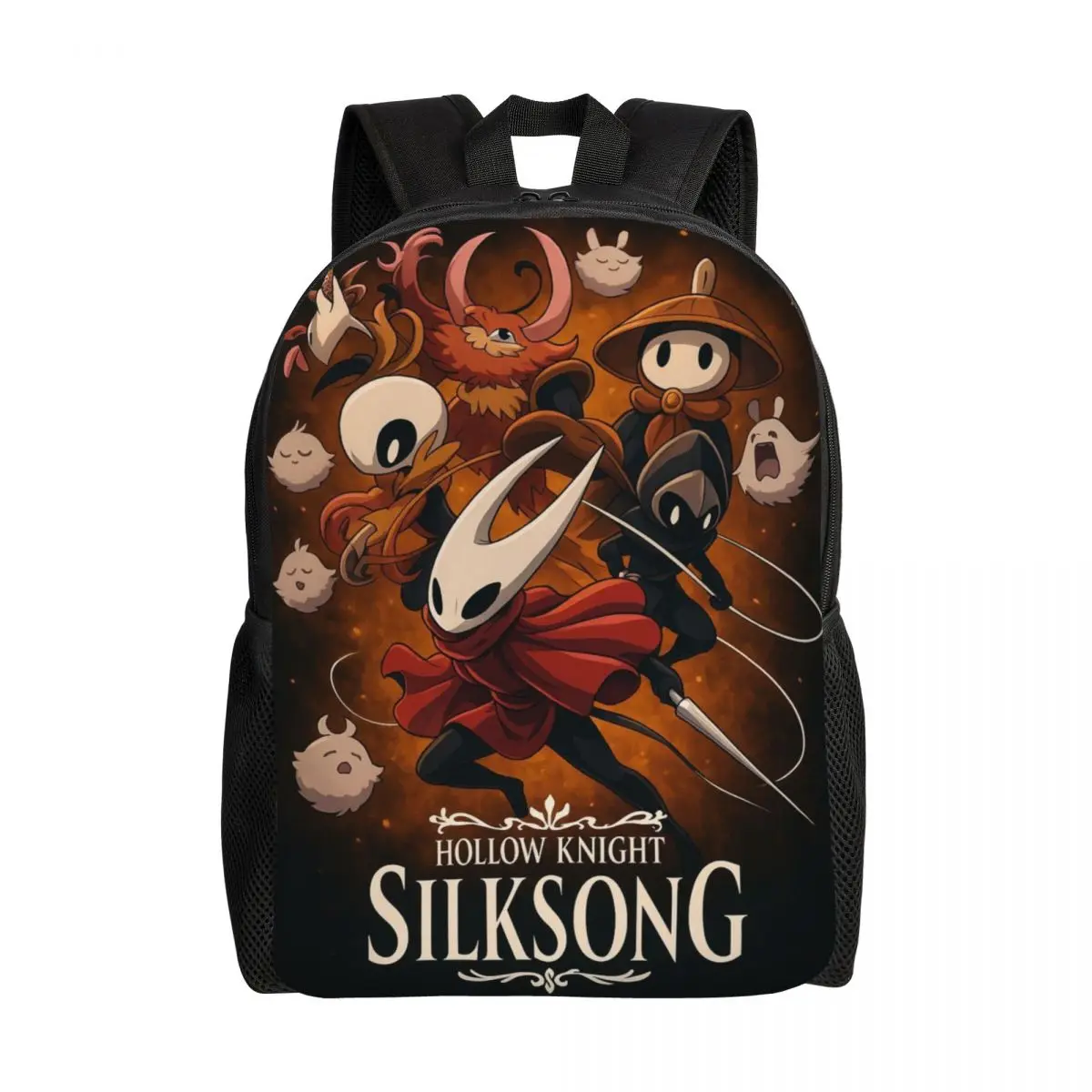 Hollow Knight Silksong Little Kid Backpack for Boys Girls Toddler Kawaii Kindergarten Backpacks School Bag