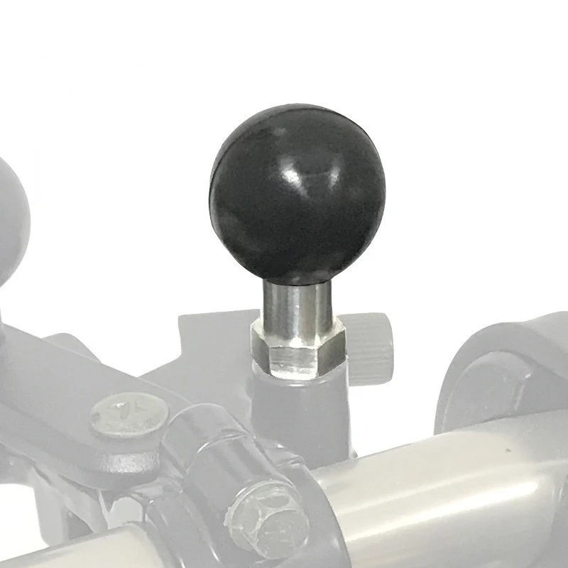 1 Inch 25mm Ball Head Adapter Mount Support With M8 M10 Screw for Gopro Action Camera Phone GPS Motorcycle Rearview Bracket