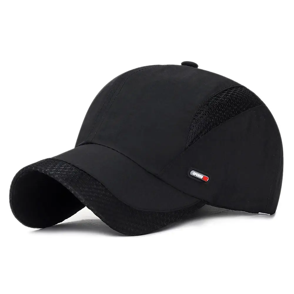 Unisex Quick Dry Outdoor Space Baseball Cap Mesh Sun Hat Snapback Hats