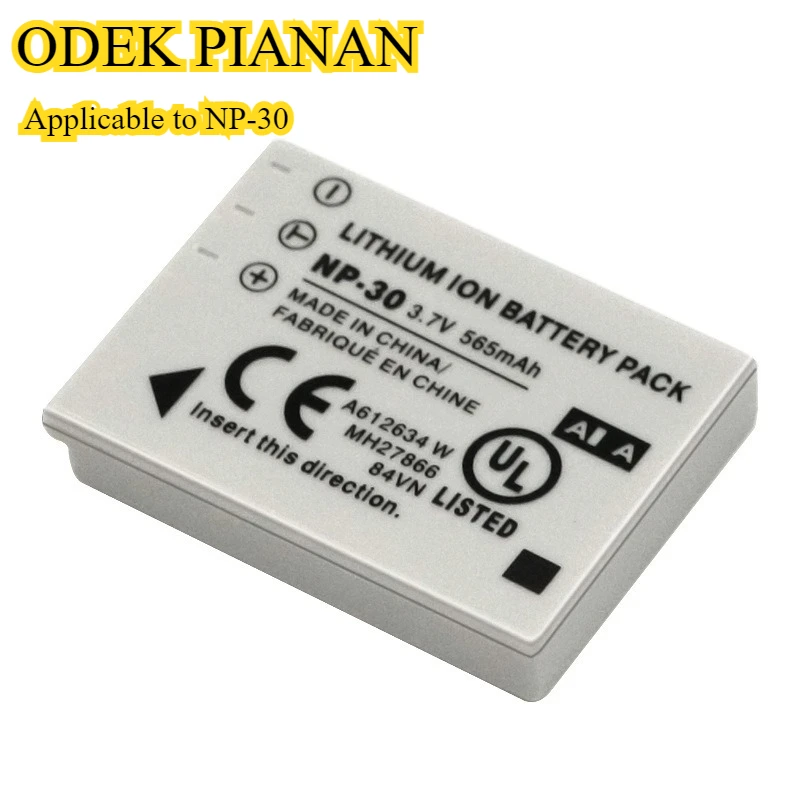 565mAh เหมาะสำหรับกล้องดิจิตอล Pentax Fujifilm FinePix XP44 XP33 XP140 XP120 JV200 JX680 Z90 ใช้แบตเตอรี่ FNP-30