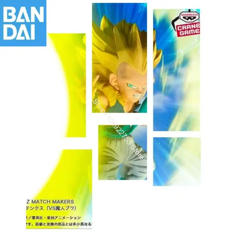 

BANDAI NAMCO BANPRESTO оригинал в наличии DRAGON BALL Z MATCH MAKERS 3 Gotenks ПВХ 11 см аниме фигурка модель настольное украшение подарок