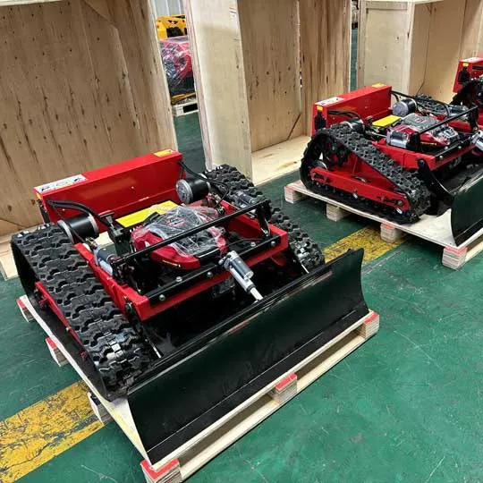 جزازة زاحفة صغيرة تعمل بالتحكم عن بعد وقواطع العشب، جزازة ذكية للتحكم عن بعد #6