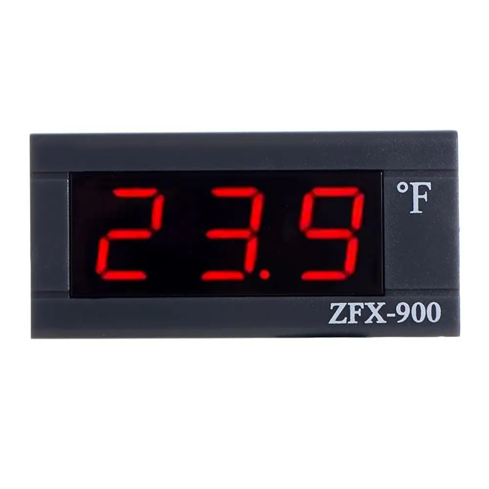 Intelligent Embedded Temperature Meter 220V Digital Temperature Display Panel with Sensor LED Panel Meter Temperature Controller