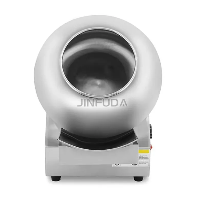 آلة طلاء الشوكولاتة التجارية آلة صنع الشوكولاتة للمكسرات والفول السوداني واللوز