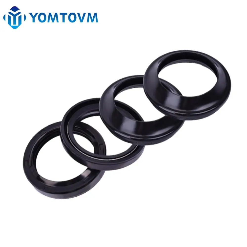 39x51x8mm Motorcycle Front Fork Oil Seal & Dust Seal For Honda NV400C NV600 CB700SC VT600C Steed For Kawasaki Suzuki Yamaha