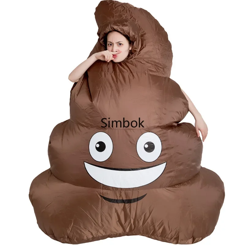 

Inflatable Costume for Halloween, Funny Performance Clothes, Spoof Poop, Cartoon Doll, Children's Day