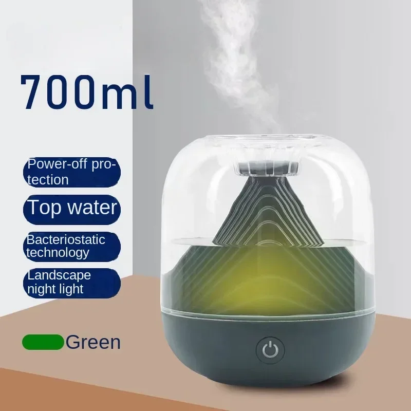 

Aroma Diffuser Portable Wireless Air Humidifier Rechargeable Large Capacity Home Type Essential Oil Mist Flame