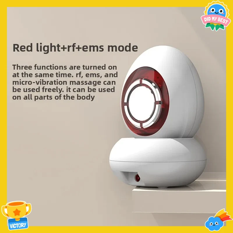 

Бестселлер, бытовой импортный косметический инструмент, инструмент для похудения Ems, микротоковый красный свет, вибрация, радиочастота