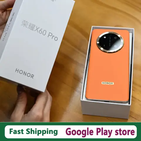 In Stock Honor X60 Pro Smart Phone 6.78" AMOLED 120HZ 66W Charge 6600mAh Battery 108.0MP Camera Snapdragon 6 Gen 1 Android 14.0