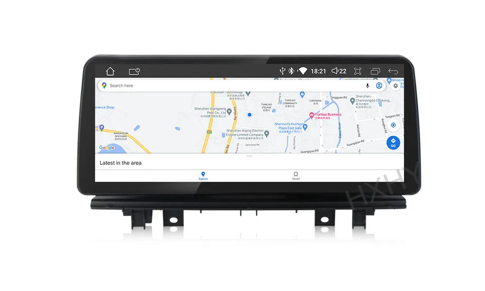 Sistema Android 13 Car DVD Player, 12.3 Polegada, Navegação GPS, Áudio, Carplay para BMW X1, X2, F48, F49, 2016-2018, EVO NBT Radio