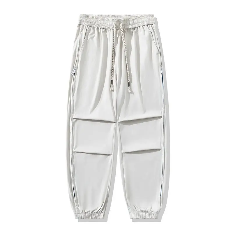 

American Sle Outdoor Casual Pants Large Size Loose Men's Faion Brand JYF260 High Waist Straight Leg Workwear Cargo