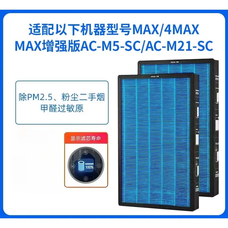 Replacement Filter Element For Mijia Air Purifier MAX 4MAX AC-M11-SC, Formaldehyde Removal Filter Spare Accessory