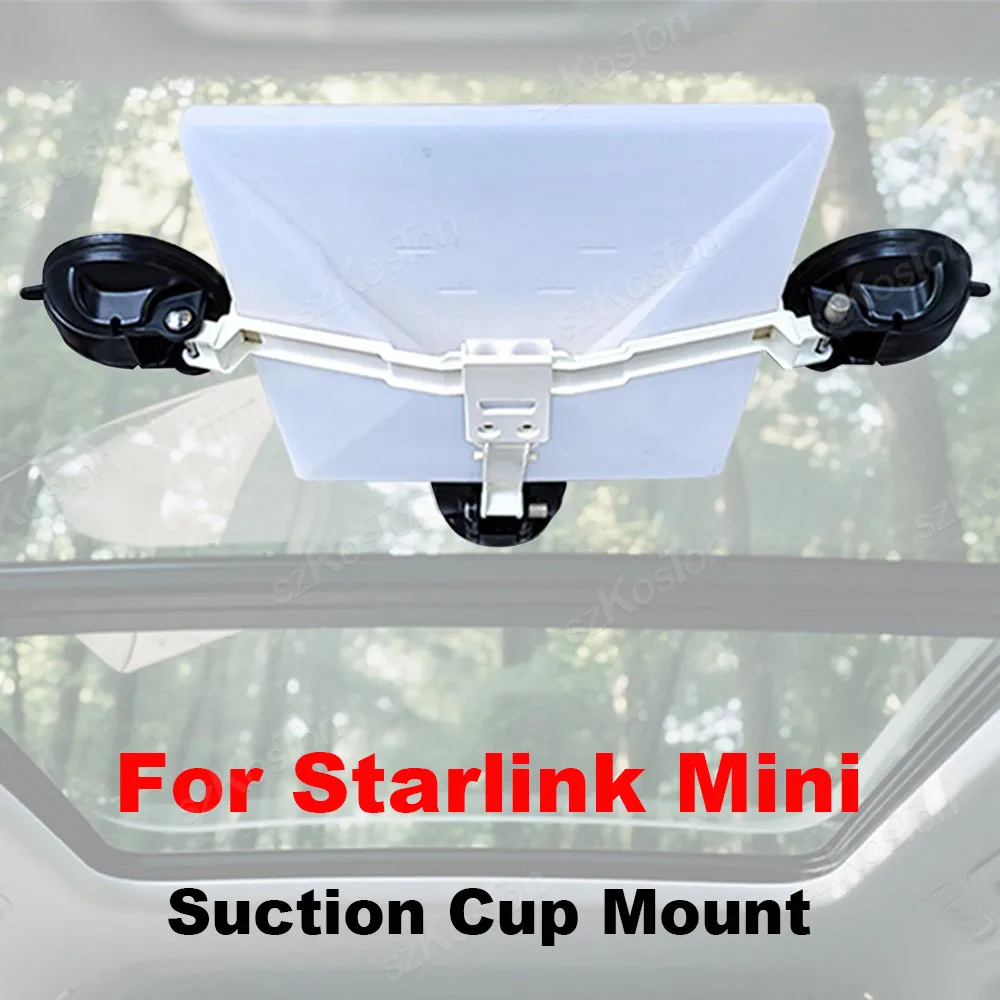 Para starlink mini carro ventosa kit de montagem para starlink mini internet carro janelas & tetos solares rvs barcos aviões