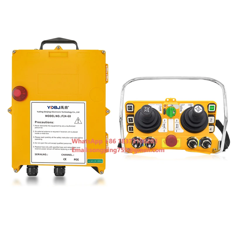 

Wireless Joystick Remote Control F24-60 Industrial Crane Pump Truck Wireless Remote Control
