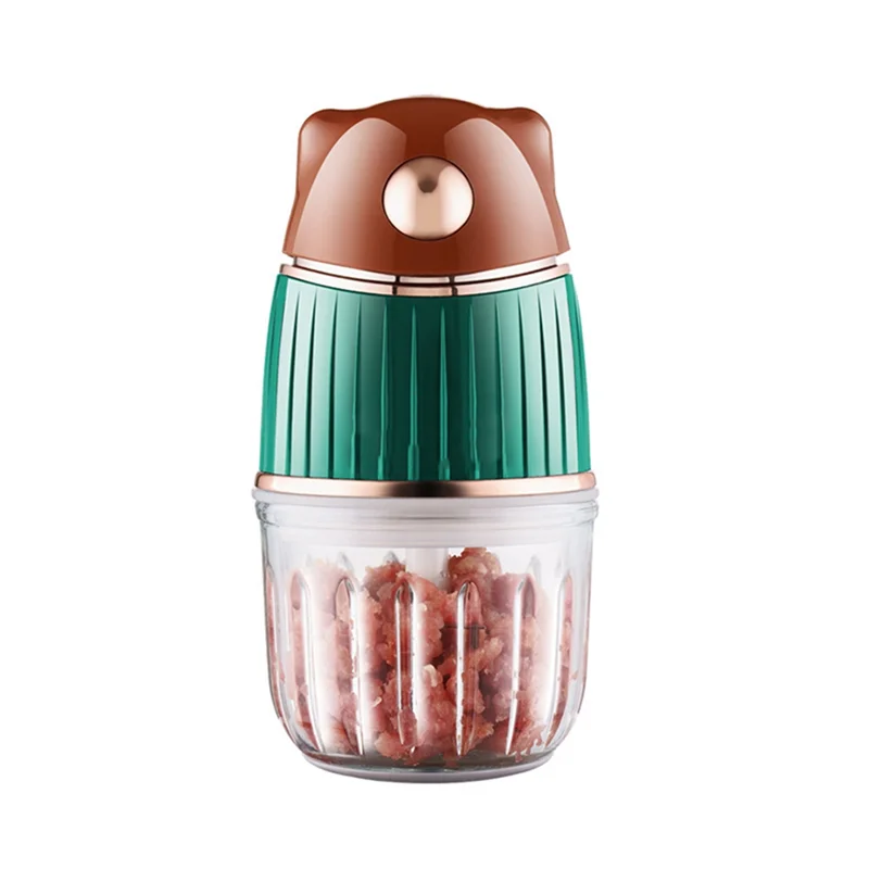 

PZHI-Household Dispenser Portable Kneading Machine Small Multifunctional Stirring And Meat Grinder US US Plug