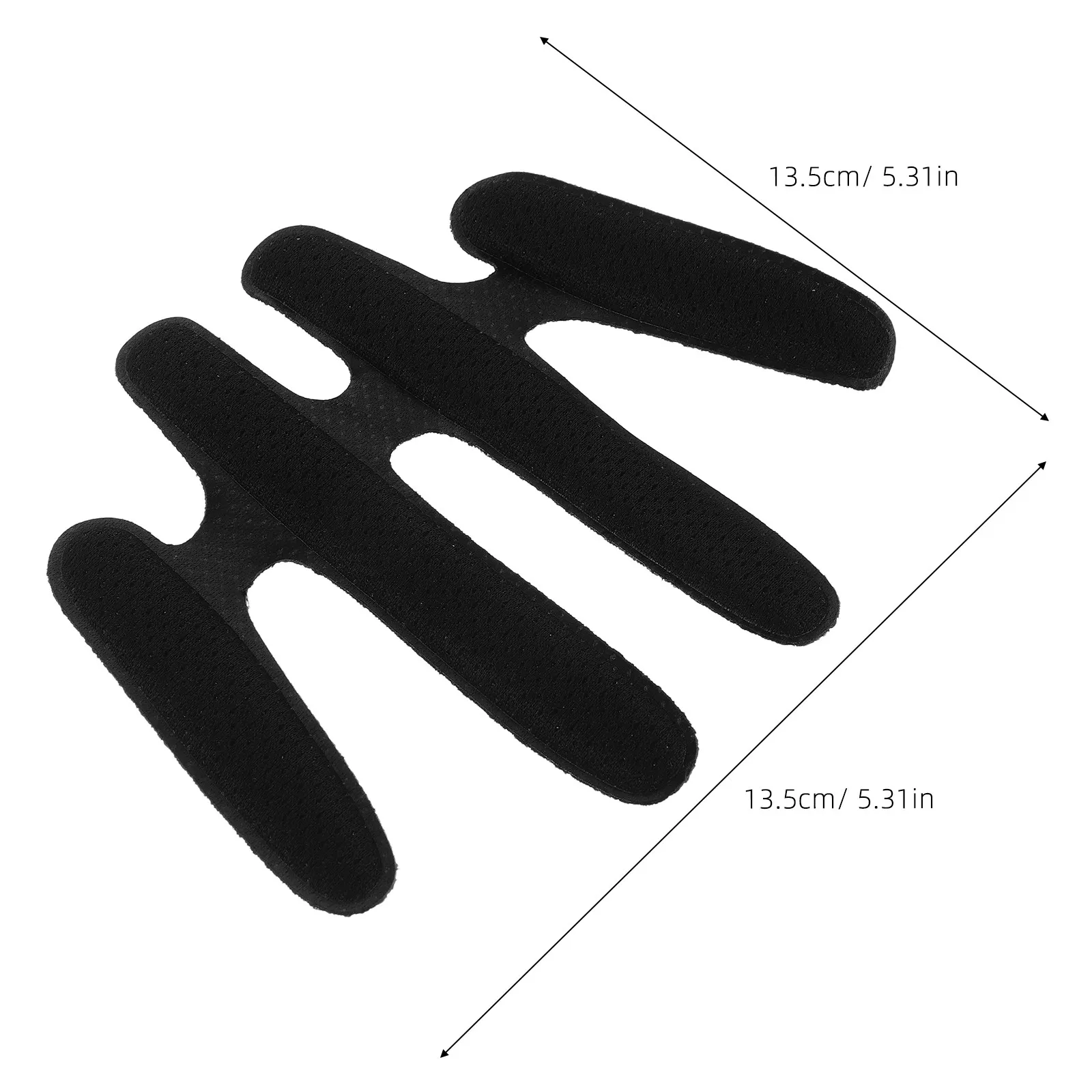 2Sets Lining Cushion Fast Drying Breathable Padding Inserts for Motorcycle Cycling Running Construction Hard Hat