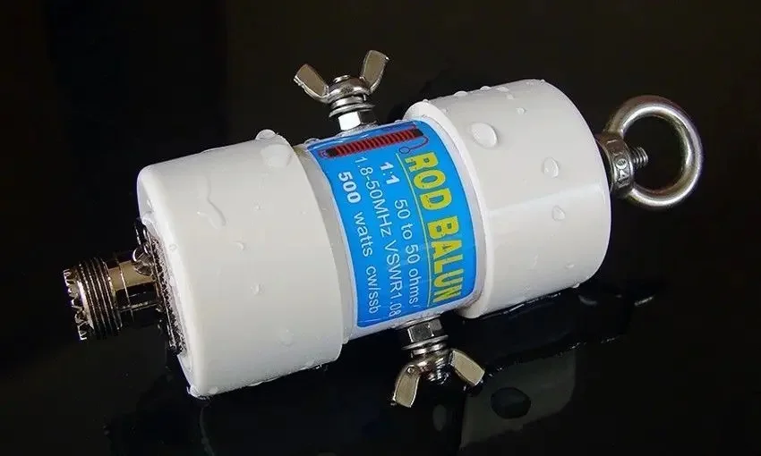 New 1:1 500W Impermeabile HF Balun asta balun per 160m - 6m (1.8 - 50MHz)