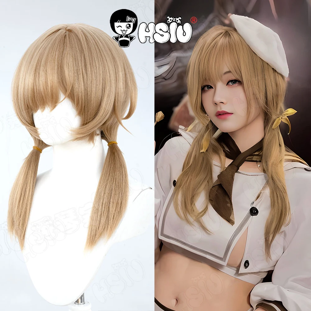 2026 new Bureido Cospaly Wig NIKKE Bureido Cosplay Linen brown yellow short hair Synthetic Wig view 2