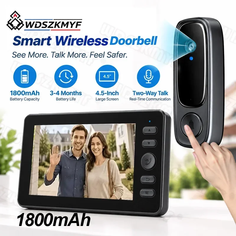 Video Doorbell with 4.5