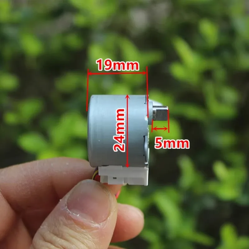 24 stepper motor DC5V 1:48 deceleration stepper motor wind guide motor with low noise for automation