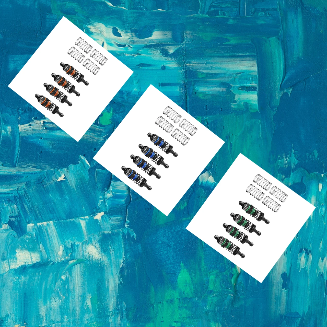 

Регулируемый прогрессивный пружинный амортизатор из сплава 63 мм для TRAXXAS Mini Slash Mini Rally