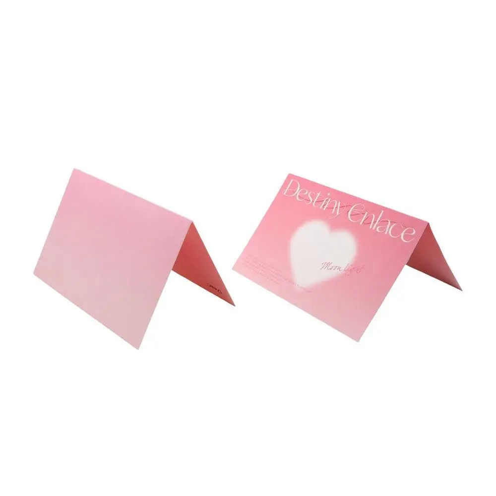 Paper Sculpture Valentine's Pop Up Cards Three-dimensional Beautiful 3D Heart Greeting Card Handmade Gradient Color