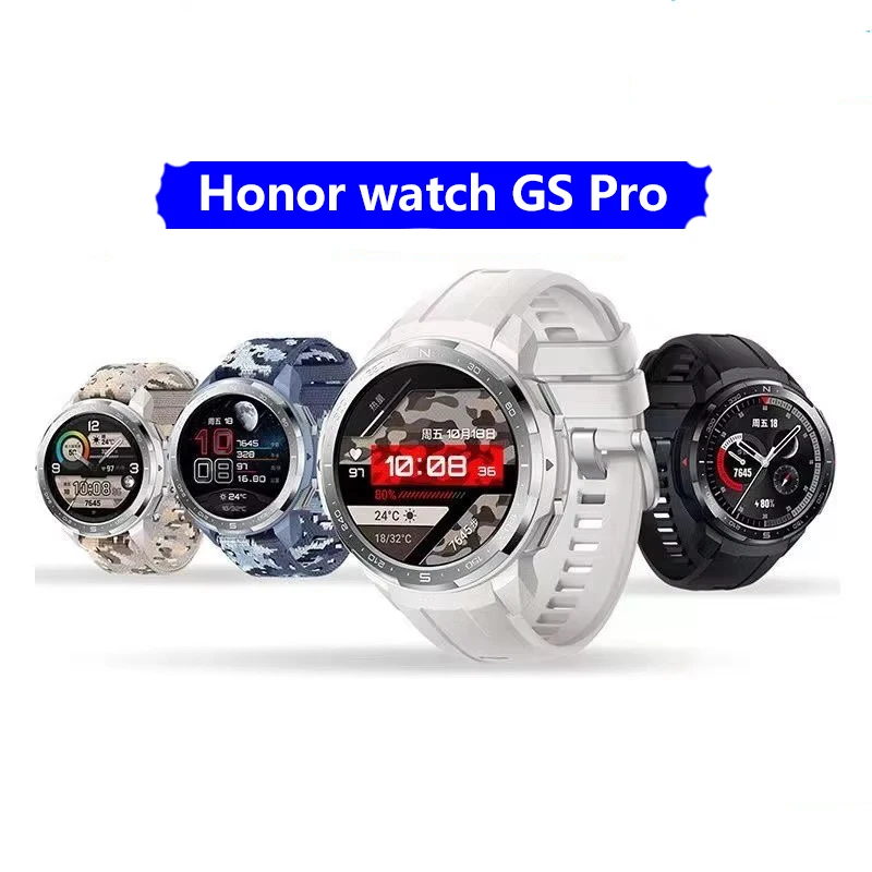 Original Honor watch GS Pro battery life intelligent voice Bluetooth call heart rate sleep blood oxygen GPS pedometer waterproof