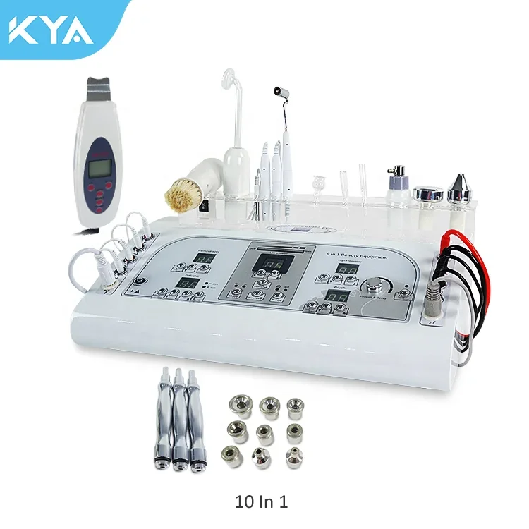 Oxygen Jet Dermabrasion Hydro Skin Tightening Aqua Peeling Face Deep Cleaning Diamond Dermabrasion Instrument