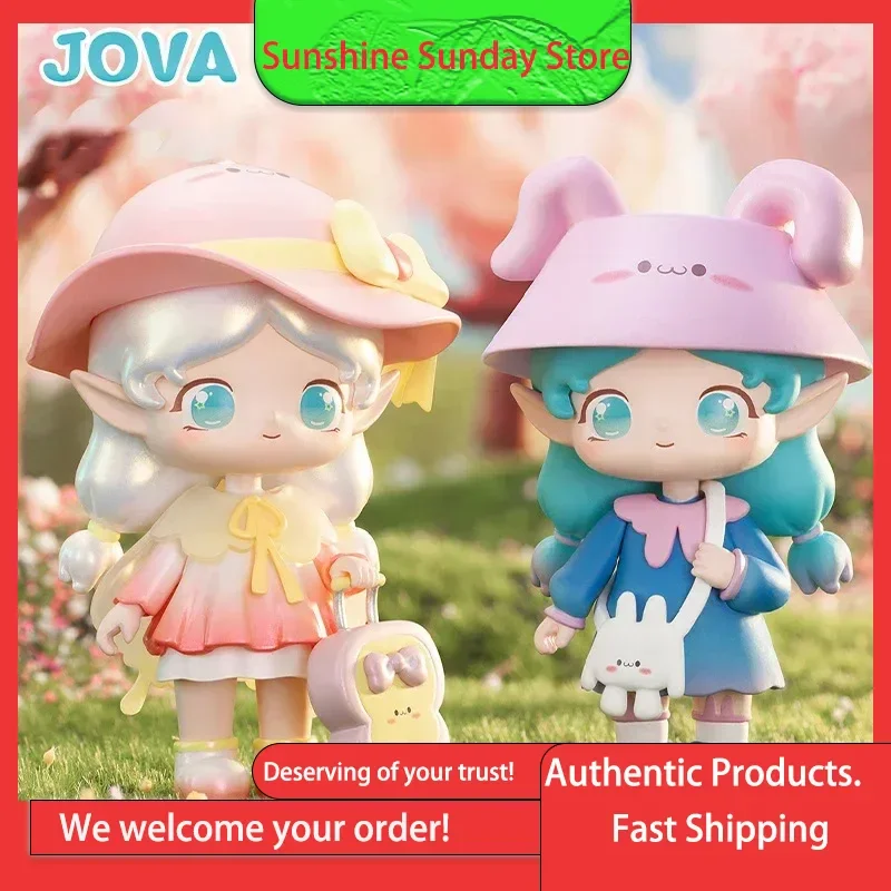 

Genuine JOVA Journey Series Blind Box Action Figure Fashionable Desktop Creative Decoration Cute Doll Toy Girl Style Girl Gifts