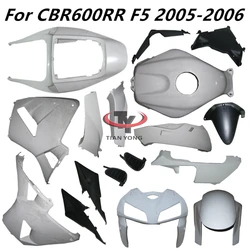 Voor CBR600RR F5 2005 2006 CBR 600 CBR 600RR Motorfiets Ongeverfd Carrosserie Kuip Componenten ABS Injectie Plastic onderdelen