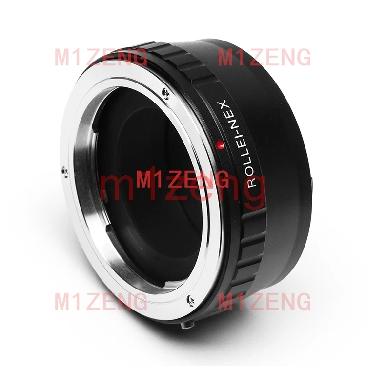 

QBM-NEX Lens Adapter Ring Rollei QBM Mount Lens To Sony E Mount NEX A7 A7C A9 A6300 A6700 Camera