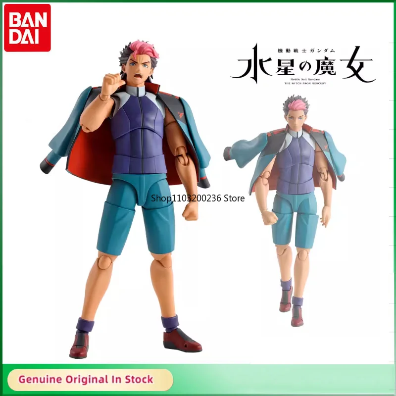 Bandai S.H.Figuarts Mobile Suit Gundam: The Witch From Mercury Guel Jeturk Action Figures Active Joints Model HobbiesCollectible