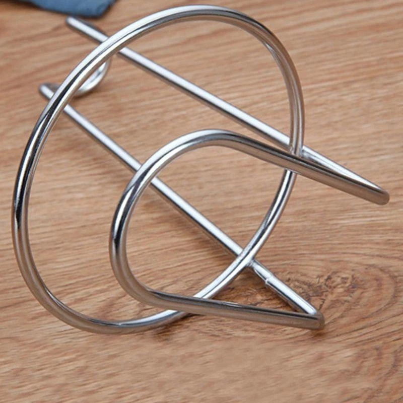 Stainless Steel Spoon Rest Lid Holder Vertical Stand Storage Rack Cookware Organ high quality
