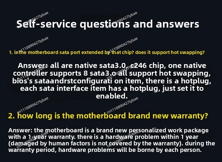 C612 Nas Black Synology NAS Soft Router Industrial Control Computer Motherboard X99 Split Storage Server 10 Disk Position - view 6