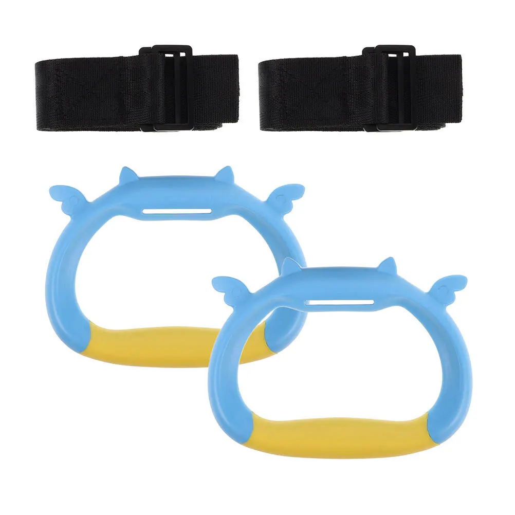 

1 Pair Adjustable Pull Up Rings Indoor Gym Equipment For Home Fitness Training Exercise Pull Ring Playground