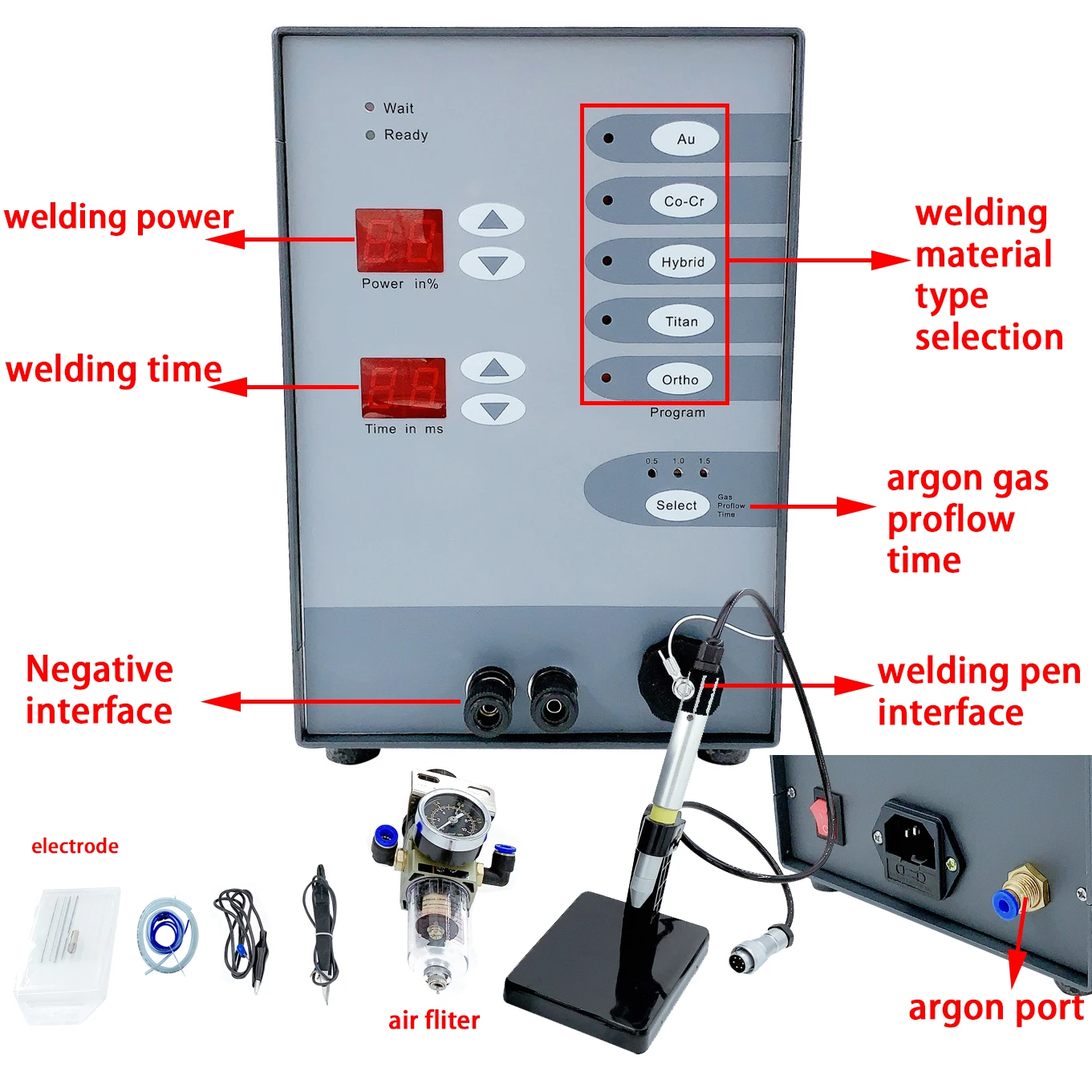 Imagem -02 - Máquina de Solda a Laser de Controle Numérico Automático Soldador de Arco Argônio para Soldar Jóias Toque Pulso 220v Aço Inoxidável