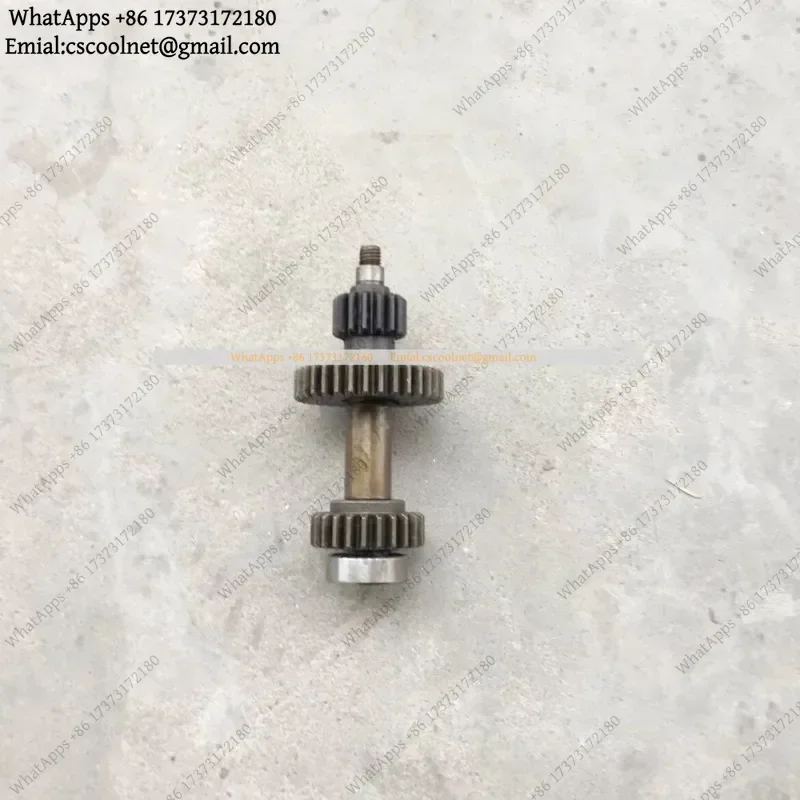 JS01 Gear Tooth Shaft Copper Turbine Input Center Shaft For B20 Egg Beater Dough Mixer Replacement Parts