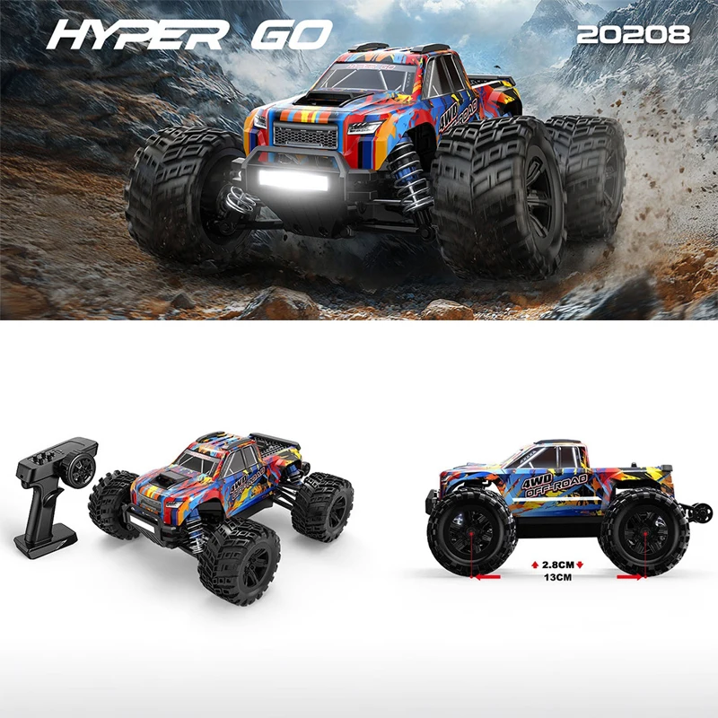 

NEW MJX 20208 Little Monster RC Car 1:20 39KM/H brushless High speed four-wheel drive off-road vehicle model toys Children's Toy