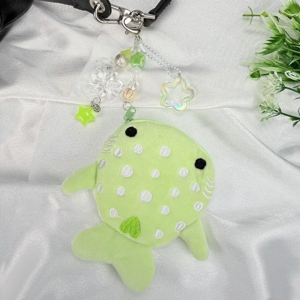 Fashion Portable Whale Shark Coin Purse Mini Size with Pendant Wallet Adorable Cartoon Zipper Change Bag Backpack Accessory