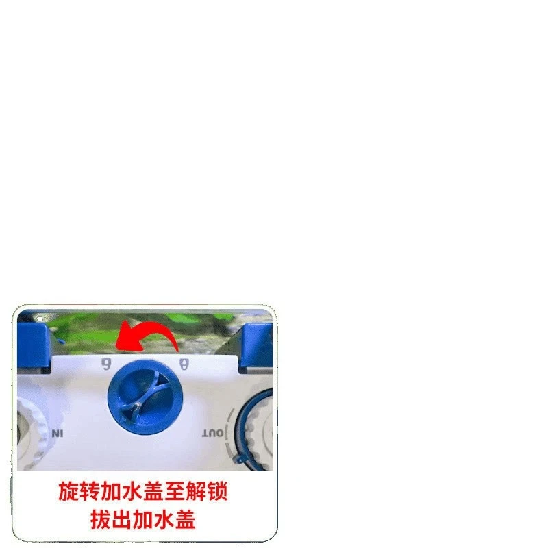 Aquarium filter, wall-mounted filter bucket, external small silent water purification filtration circulation system