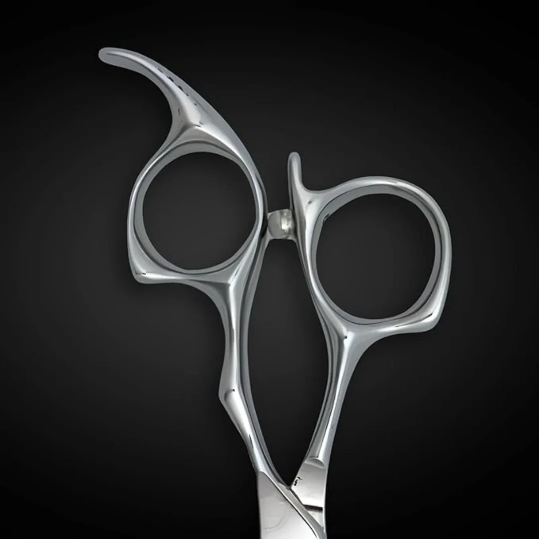 

Durable Stainless Steel Hairdressing Scissors, Professional Barber Shears with Ergonomic Handle, Sharp Hair Cutting Scissors
