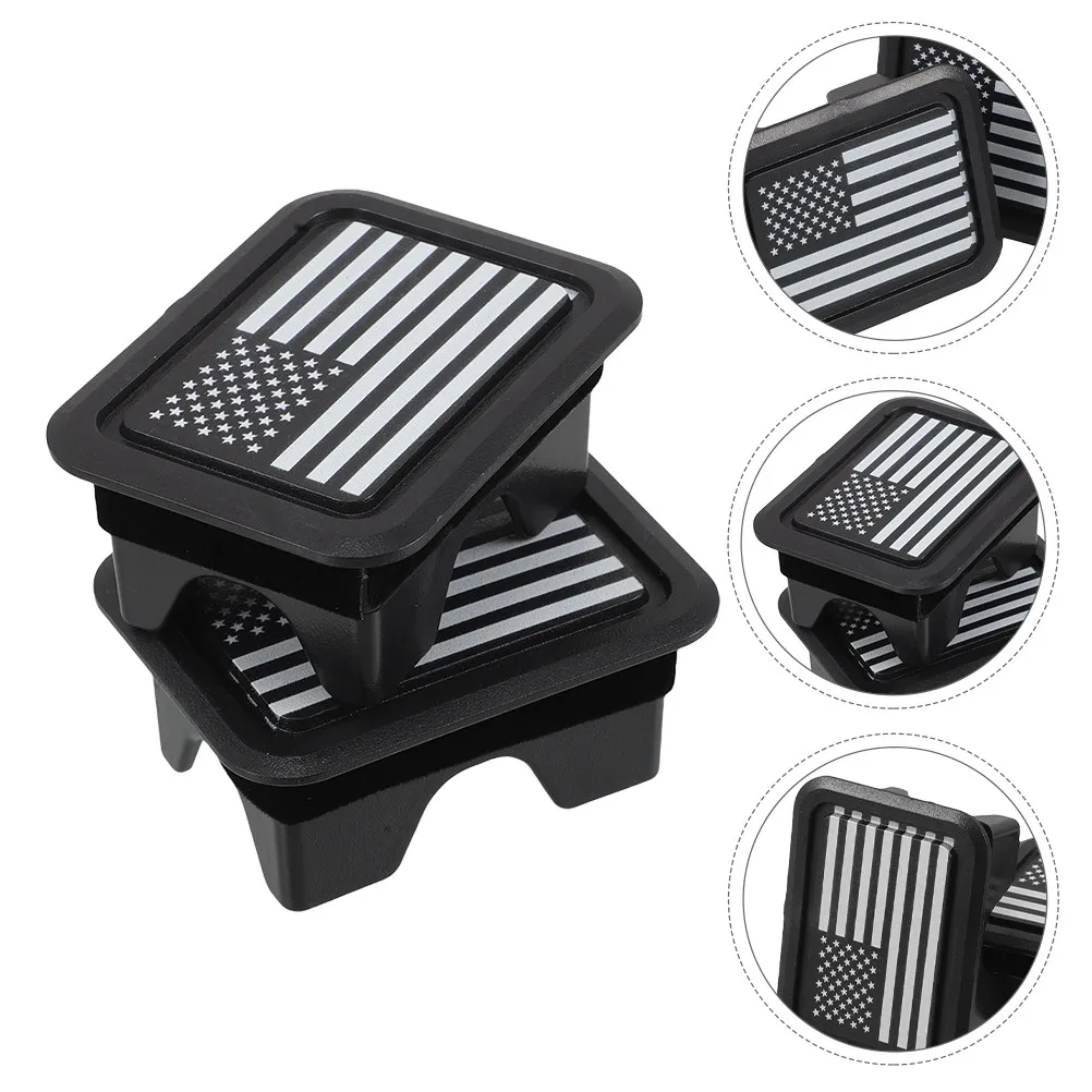 

4Pcs RAM Bed Rail Stake Pocket Covers Durable ABS Truck Bed Hole Plugs 2019-2021 Rear Pocket Covers for Surface