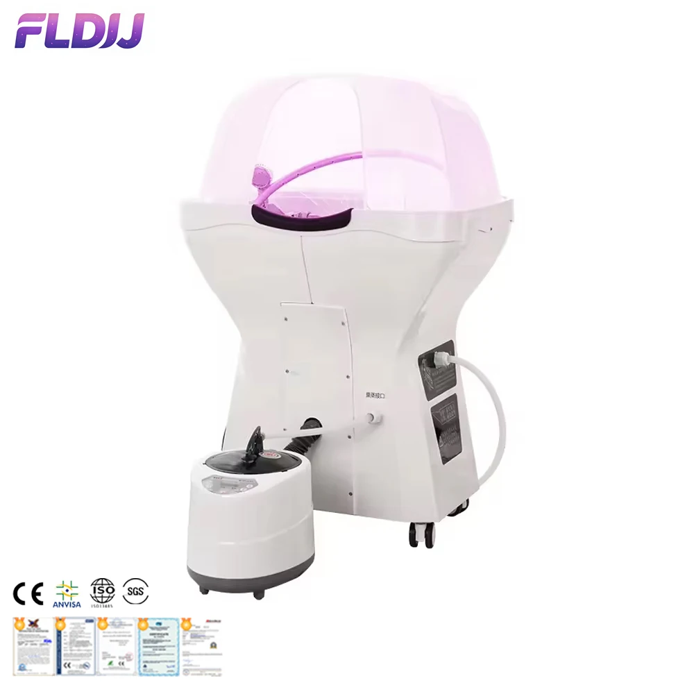 

Hair Salon Split Multifunctional Fumigation Water Circulation Hair Massager LED Light Therapy Hair Care SPA Beauty Shampoo Bed