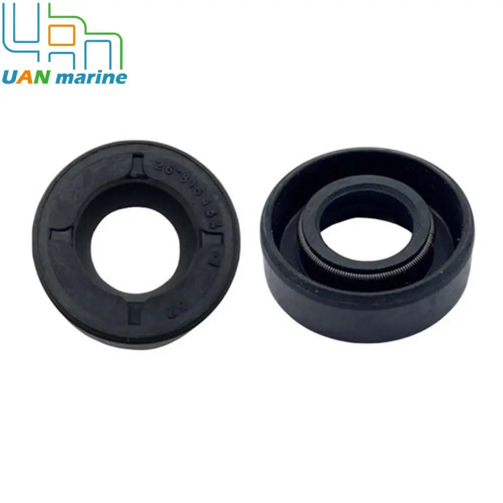 2PCS Oil Seal For 75 90 HP 4-Stroke Honda 91253-ZW1-003 Mercury Marine 26-8164641 26-76384 26-8M0204708  26-816464 9-76116