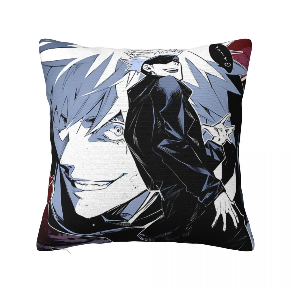 

Manga Pillow Cover Japanese Comic Cushion Cover Pattern Pillow Case Retro Pillowcases For Office Car Home Decorative