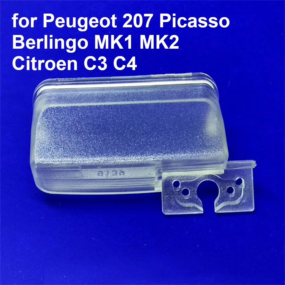 Luzes da placa de licença do carro habitação suporte da câmera visão traseira para peugeot 207 citroen c3 c4 picasso berlingo mk1 mk2