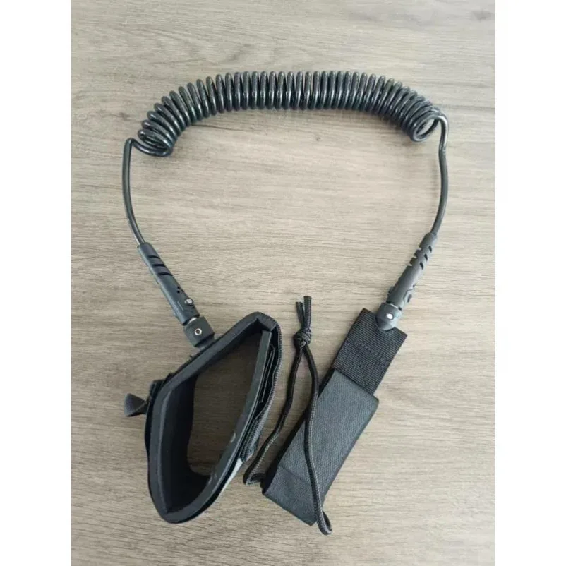 5mm Telescopic SUP Leash Safety Foot Rope for Paddle Board Surfing Traction Accessory Adjustable Elastic Cord Water Sports