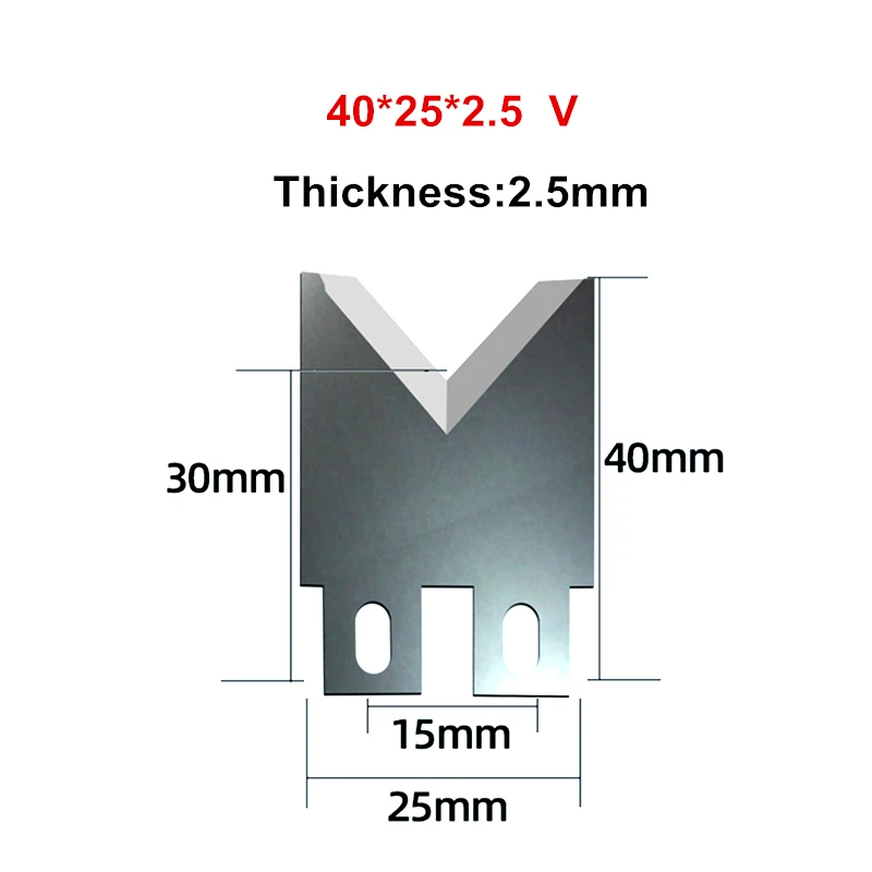 High Speed Steel Blade for SWT508 608 Fully Automatic Computer Wire Stripping Machine High Speed Steel Blade Spare U/V Type